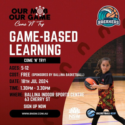OUR MOB OUR GAME - COME 'N' TRY (GIRLS & BOYS 5-12 yrs)