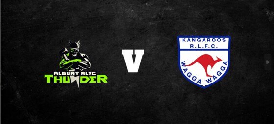Round 4 - Thunder v Kangaroos