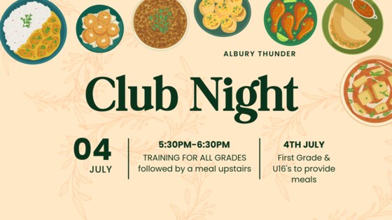 Albury Thunder Club Nights