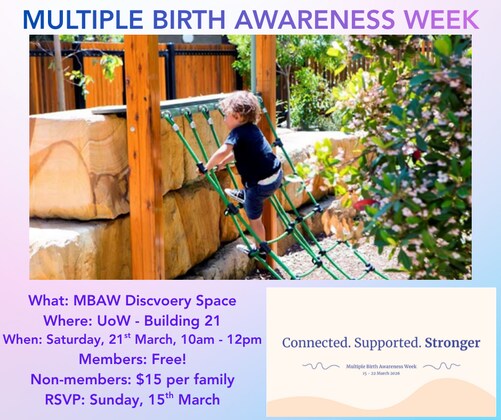 Multiple Birth Awareness Week Event 2026