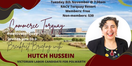 Breakfast Briefing with Hutch Hussein - Vic Labor Candidate for Polwarth
