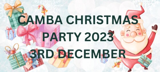 CAMBA CHRISTMAS PARTY 2023 INVITATION