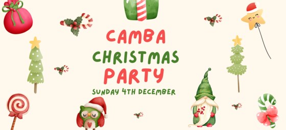 CAMBA CHRISTMAS PARTY 2022 INVITATION