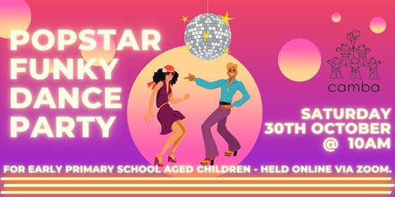 Popstar Funky Dance Party for Early primary school aged children (FREE)