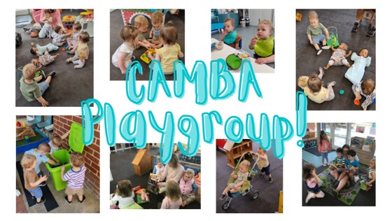 CAMBA Playgroup! Tuesday 4th October, 9.30am- 11.30am.