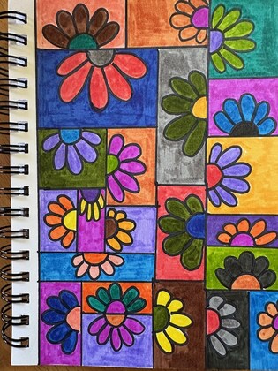Coloring, Doodling, and Designs: Art to Stress Less!