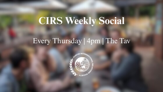 CIRS Weekly Social
