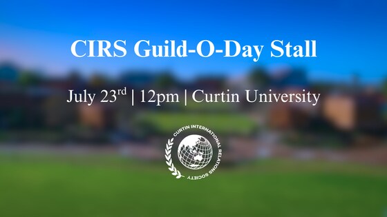 2025 Guild O-Day CIRS stall
