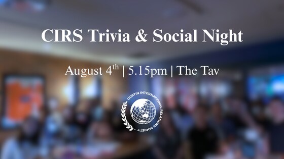 CIRS Trivia & Social Night