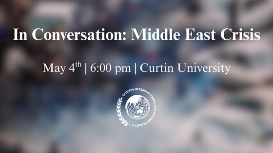 In Conversation: Middle East Crisis.