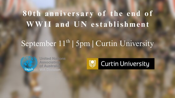 80th anniversary of the end of WWII and UN establishment - what do the next 80 years hold?