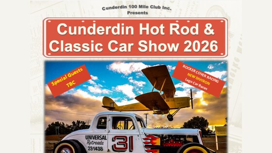 Cunderdin Hot Rod & Classic Car Show 2026