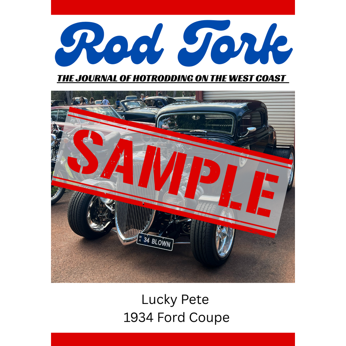 Rod Tork Subscription for WAHRA MEMBERS