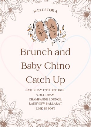 Brunch and Baby Chino Catch Up
