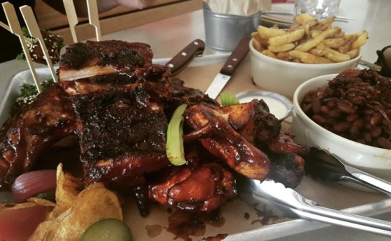 Beer and Beef at Side Door BBQ!! 