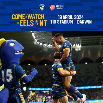 NRL Parramatta Eels Game in Darwin
