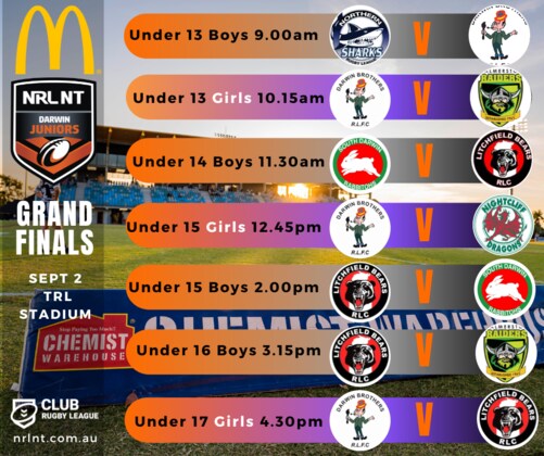 Darwin Junior Grand Finals - Senior Prelim Finals