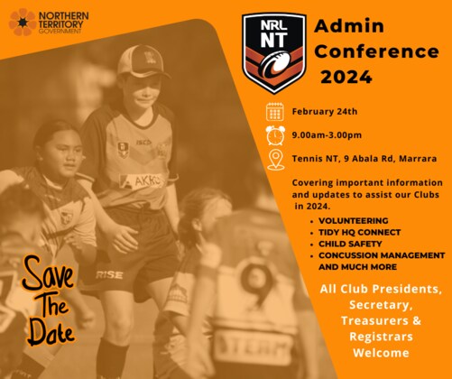 NRL NT Admin Conference 2024