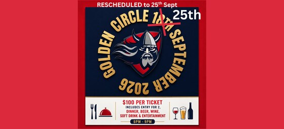 2026 Golden Circle Draw - rescheduled to 25th Sept 2026