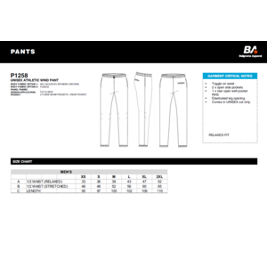 NB Unisex Athletic Wind Pants image 2