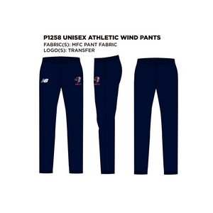 NB Unisex Athletic Wind Pants image 1