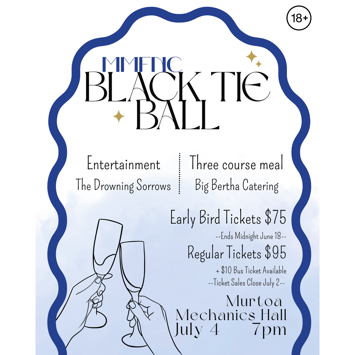Burra Ball Ticket - with bus