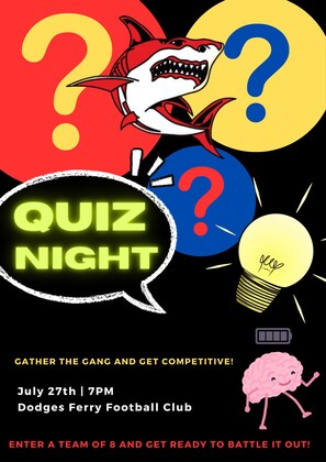 Sharks Quiz Night 2024