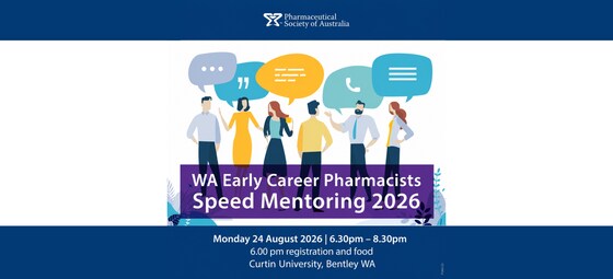 WA Speed Mentoring for ECPs 2026 - Where can my Pharmacy degree take me?