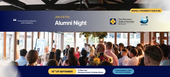 Alumni Networking Night with WA Pharmacy Guild