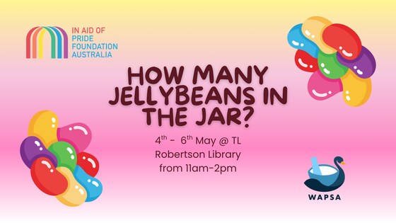 Jelly Bean Jar Guessing: In support of Pride Foundation Australia