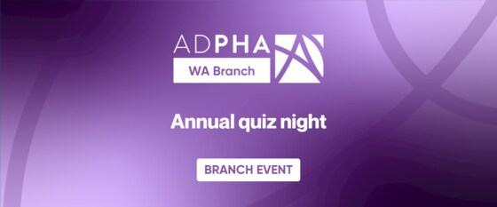 AdPha Event: WA Annual quiz night