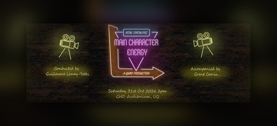 Main Character Energy - QUMS Semester 2 Concert, 2026