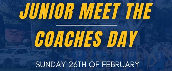 Junior Meet the Coaches Day