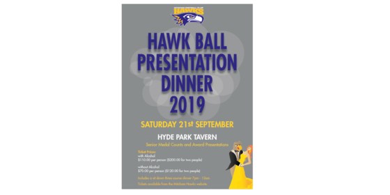 2019 Hawk Ball and Presentation Night