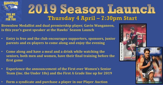 2019 Season Launch