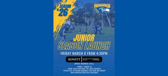 2026 Junior Season Launch