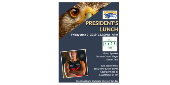 2019 President's Lunch