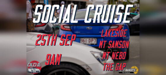 Social Cruise 25th September