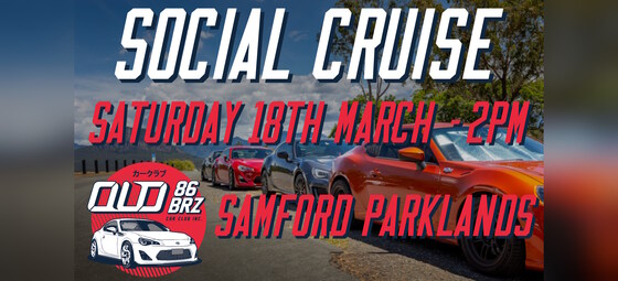 Mt Nebo Social Cruise - 18th March