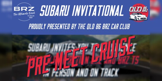Pre-event Cruise - Subaru Invitational 2024