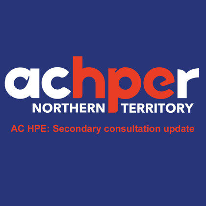 Australian Curriculum HPE: Secondary consultation update