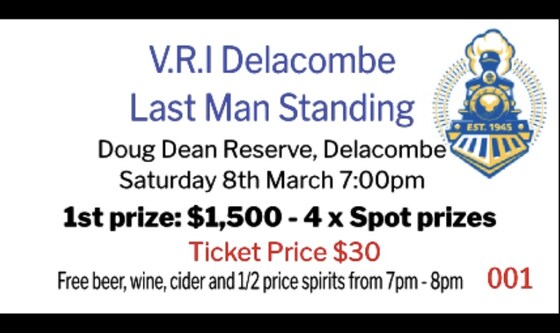 VRI Delacombe Last Man Standing