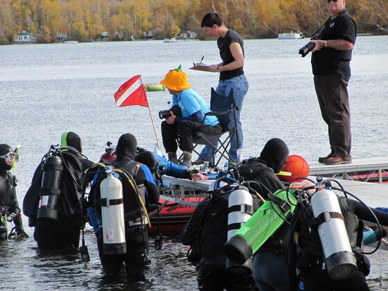 2023 Wainwright's Pumpkin Dive & Lake Clean up