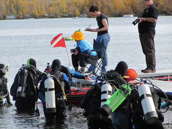 2019 Pumpkin Dive & Lake Clean up
