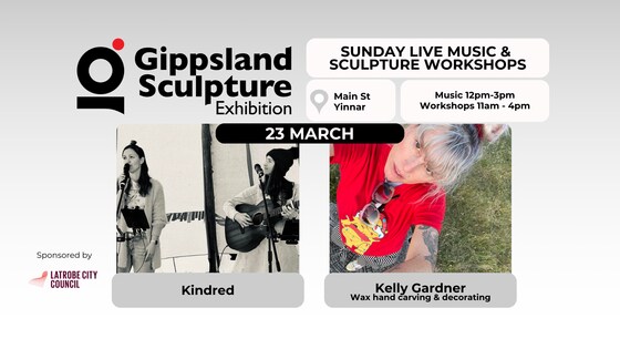 Sunday 23 March: Kindred & Kelly Gardner