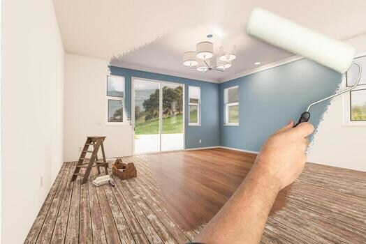 Preparing ceiling panels for Meeting Room Extension
