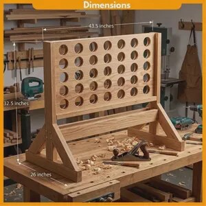 Making “Connect Four” game boards - Show & Tell