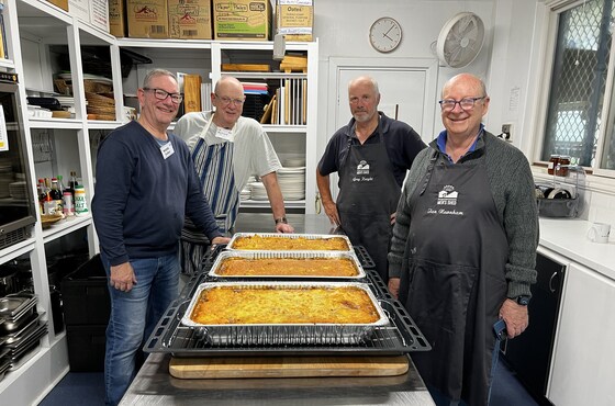 SCMS Homeless Meal Preparation