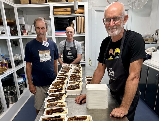 SCMS Homeless Meal Preparation