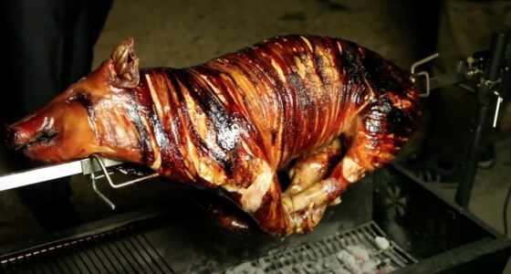 SCMS April Sundowner: The Whole Hog on a Spit